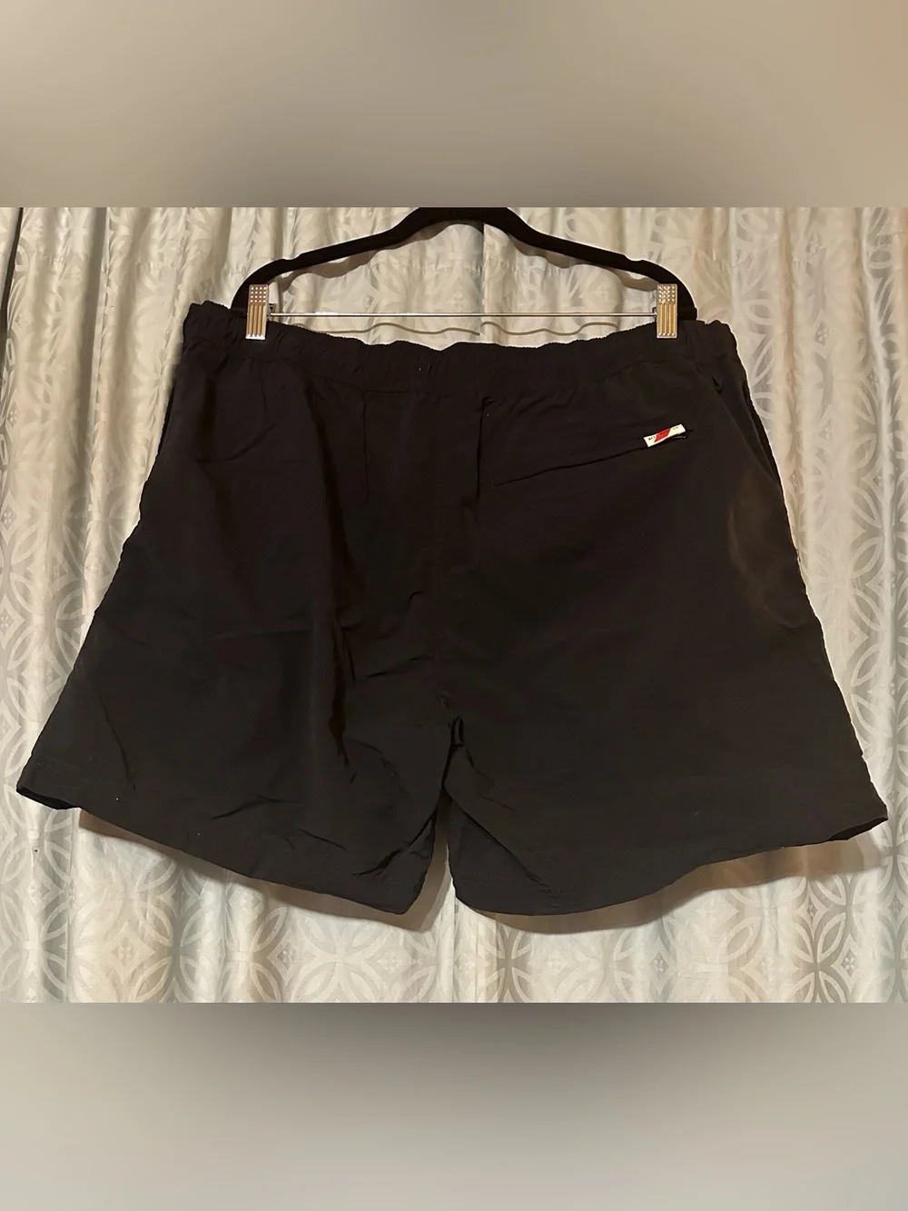Best Made Co Swim Shorts Mens XL Black Linerless Board Trunks Nylon Drawstrings